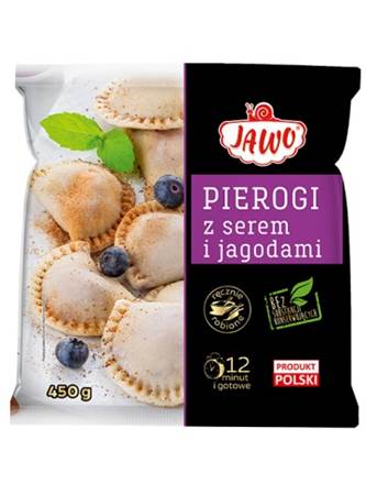 Pierogi с творогом и черникой 450g