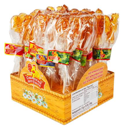 Сибирский петушок Леденцы на палочке 14 г