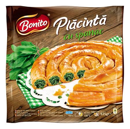 Placinta Spinat шпинат 800g