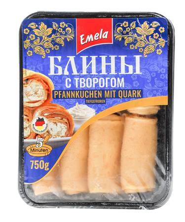 Блины с творогом 750g г