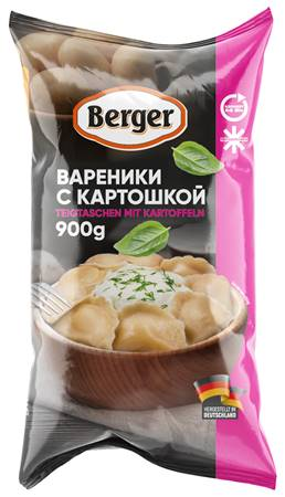 Вареники с картошкой 900 г